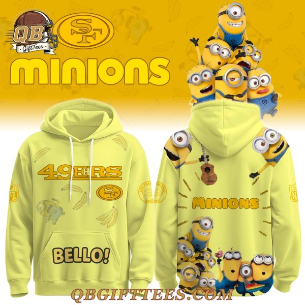 San Francisco 49ers x Minions 2025 Edition Hoodie