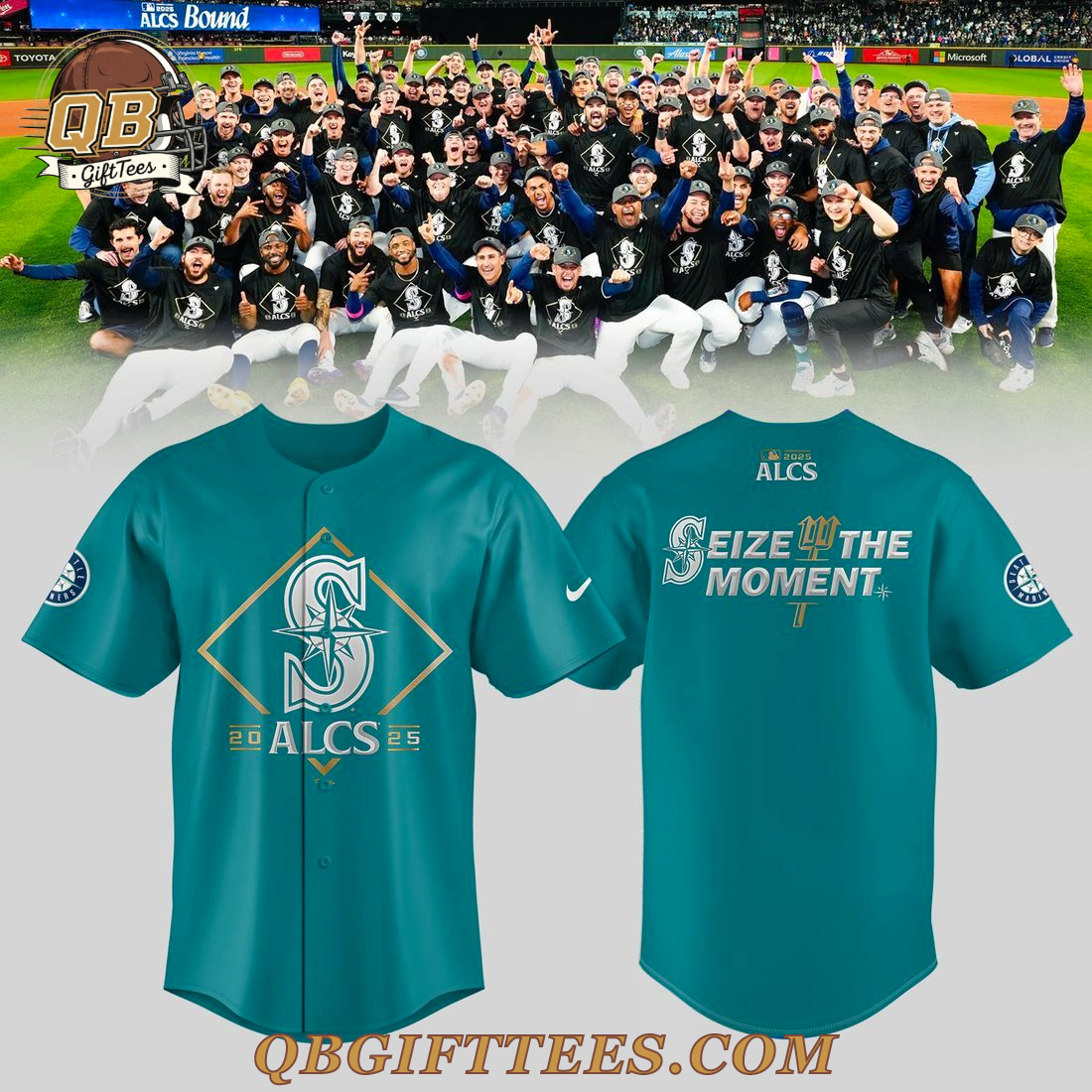 Seattle Mariners ALCS 2025 Playoff Baseball Jersey Seattle Mariners ALCS 2025 Playoff Baseball Jersey