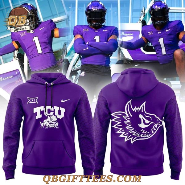 TCU Horned Frogs The Best Uniform Special Edition Purple Hoodie