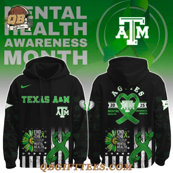 Texas A&M Aggies x Mental Health Awareness Limited Edition Hoodie