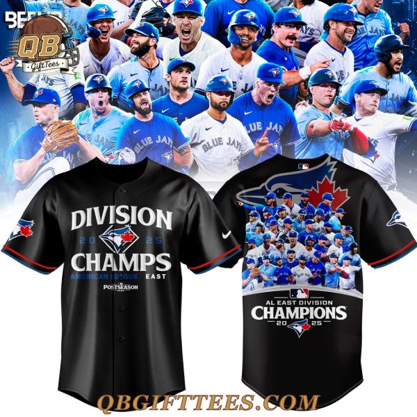 Toronto Blue Jays 2025 AL East Division Champions Edition For Fan Jersey