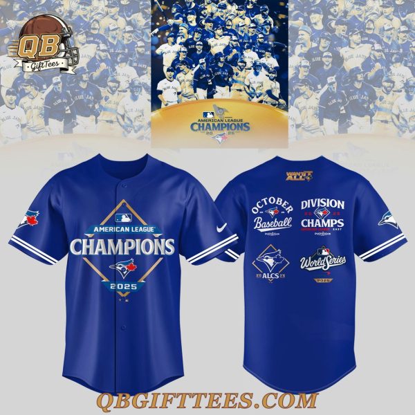 Toronto Blue Jays 2025 American League Champions Baseball Jersey