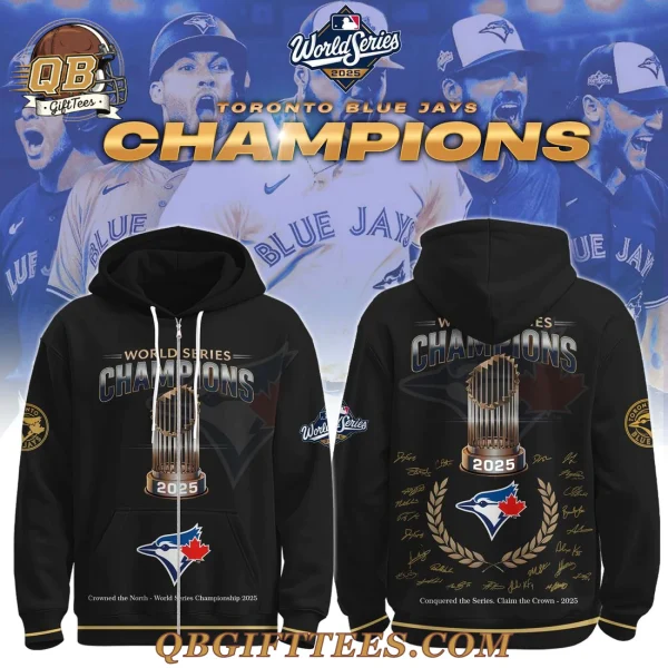 Toronto Blue Jays 2025 World Series Champions Special Edition Hoodie
