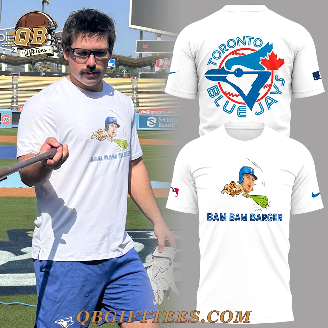 Toronto Blue Jays - Bam Bam Barger Limited Edition Shirt Toronto Blue Jays - Bam Bam Barger Limited Edition Shirt