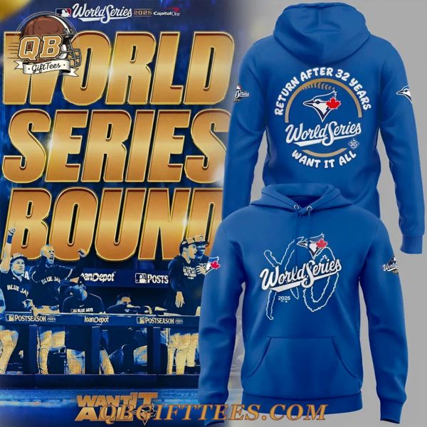 Toronto Blue Jays x The Weeknd World Series Bound Edition Hoodie
