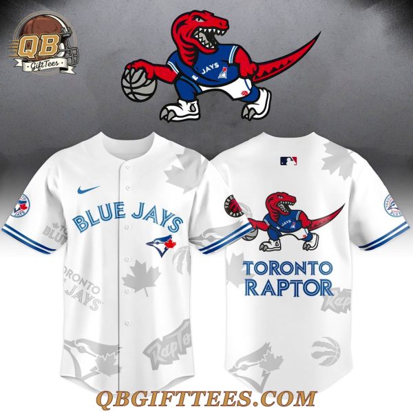 Toronto Blue Jays x Toronto Raptors Hybrid Logo Limited Edition Jersey