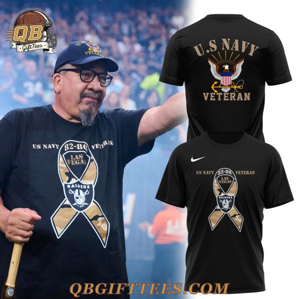 US Navy Veteran x Las Vegas Raiders Special Edition Shirt