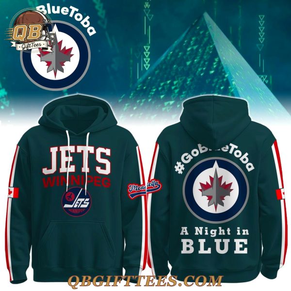 Winnipeg Jets x GoBlueToba Limited Edition Hoodie