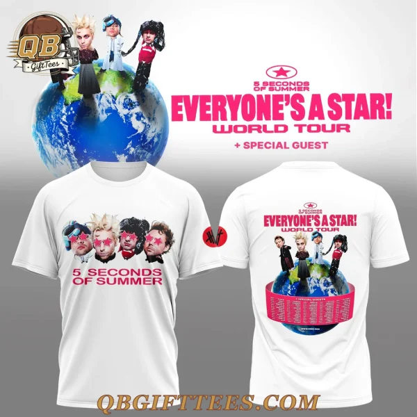 5 Seconds Of Summer Everyones A Star T-Shirt