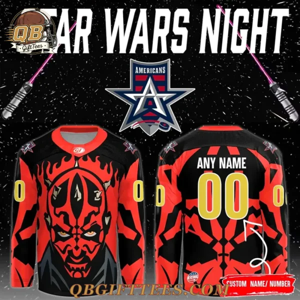 Allen Americans Star Wars Night 2025 Hockey Jersey