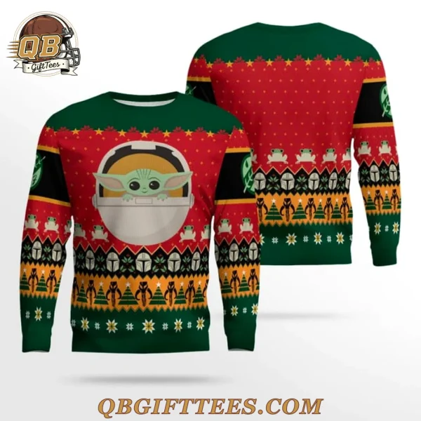 Baby Yoda Grogu Christmas Limited Edition Ugly Sweater