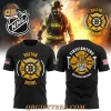 boston bruins firefighter appreciation night t shirt 1.webp