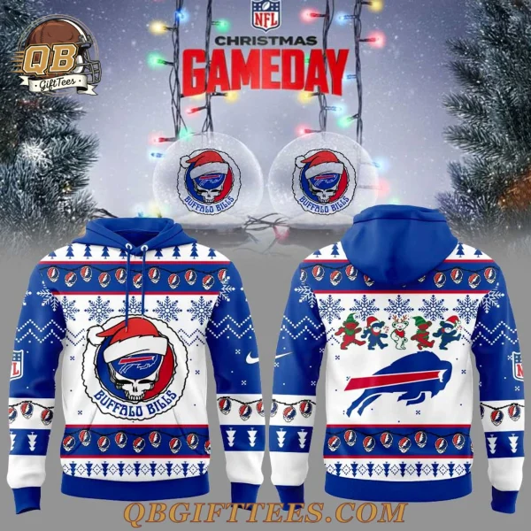 Buffalo Bills Grateful Dead Christmas Game Day Edition Hoodie