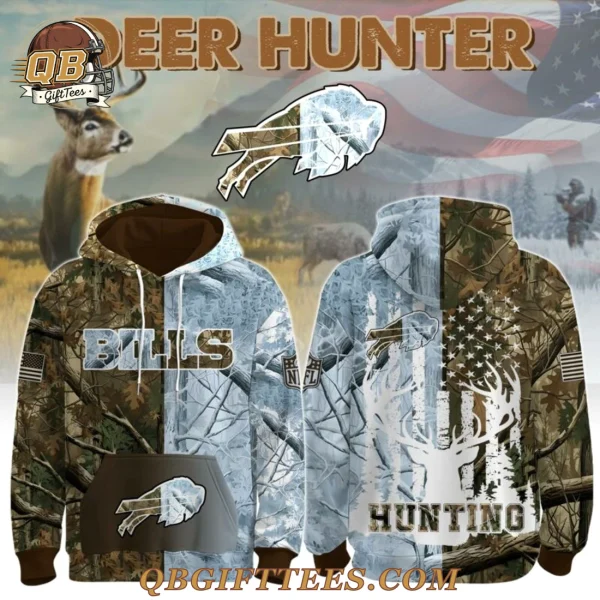 Buffalo Bills Gridiron Wilderness Split Edition Hoodie