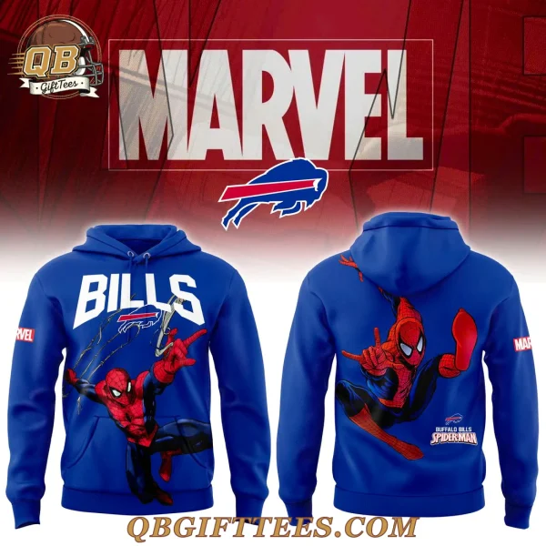 Buffalo Bills Spider Man Marvel Edition Hoodie