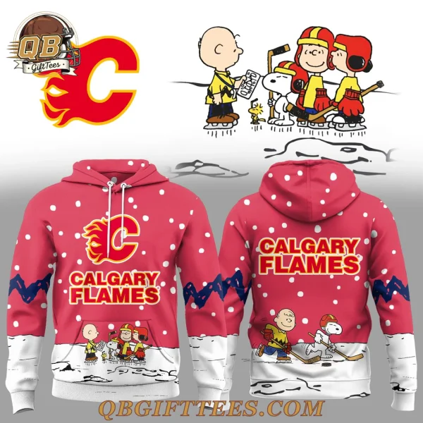 Calgary Flames x Snoopy Special Edition Hoodie