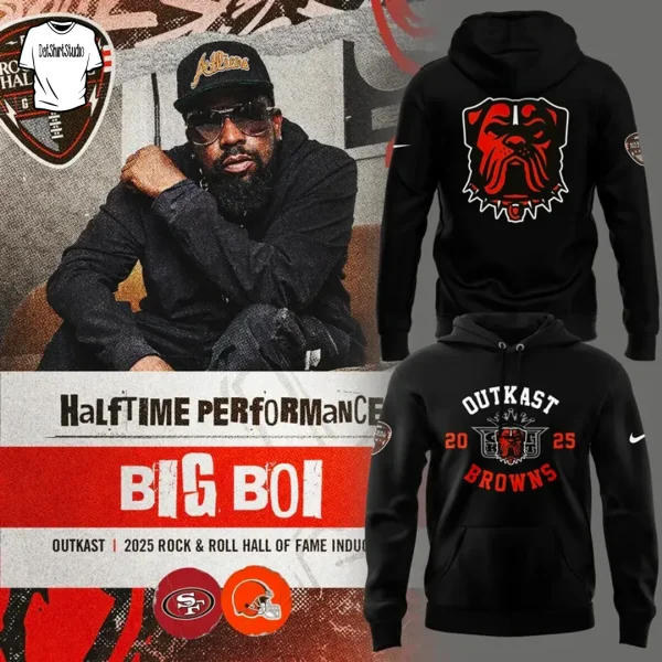 Cleveland Browns x Big Boi 2025 Special Edition Hoodie