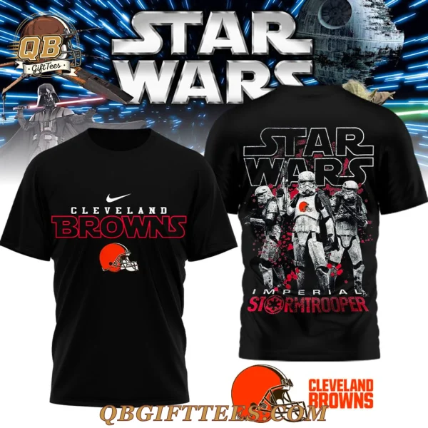 Cleveland Browns x Star Wars Imperial Stormtrooper T-Shirt