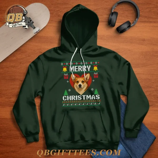 Corgi Merry Christmas Limited Edition Hoodie