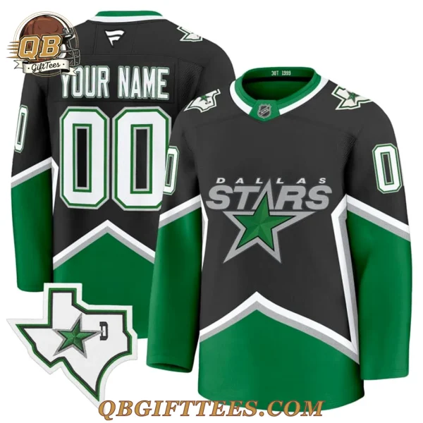 Dallas Stars 99 Throwback Premium Custom Jersey