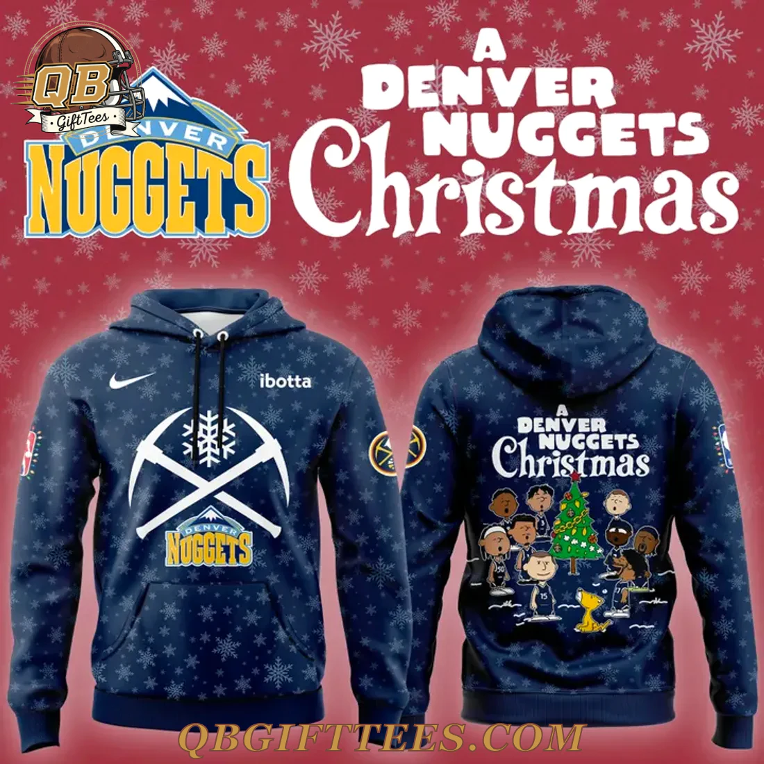 Denver Nuggets Christmas Day 2025 Edition Hoodie Denver Nuggets Christmas Day 2025 Edition Hoodie