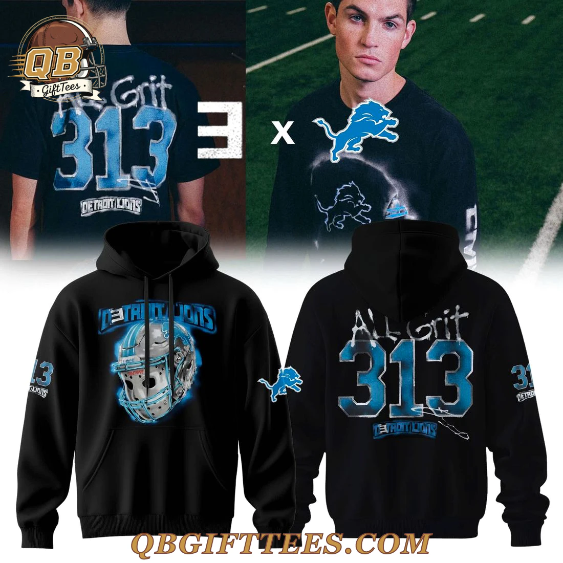 Detroit Lions x Eminem Vibe Special Edition Hoodie Detroit Lions x Eminem Vibe Special Edition Hoodie