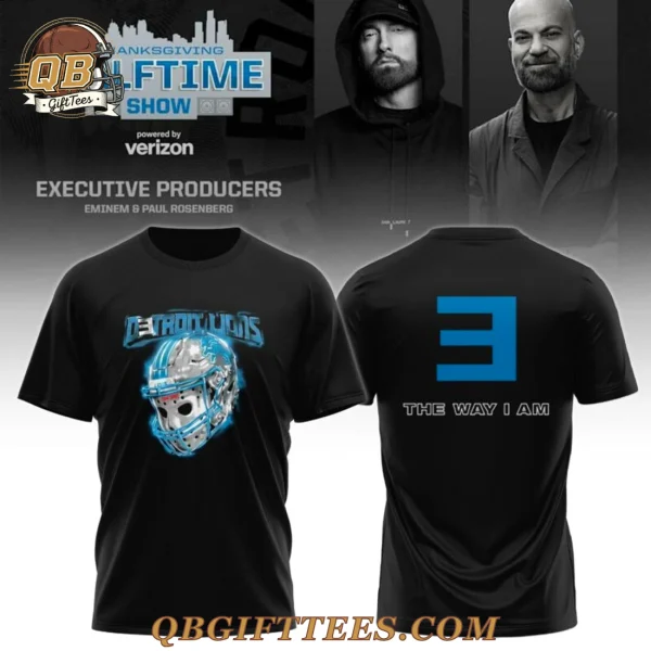 Detroit Lions x Slim Thanks Giving Haft Time Show Shirt