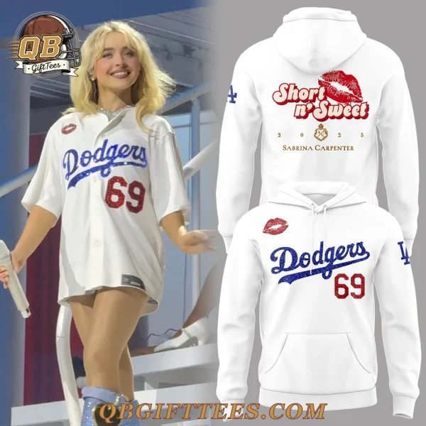 Dodgers x Carpenter Short n Sweet Tour Limited Edition Hoodie
