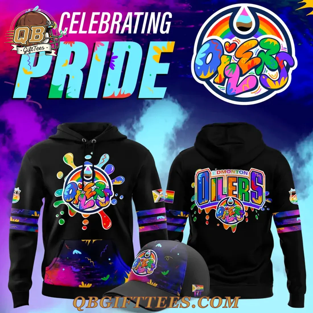Edmonton Oilers x Pride Month Pullover Graffiti 2025 Limited Edition Hoodie Edmonton Oilers x Pride Month Pullover Graffiti 2025 Limited Edition Hoodie