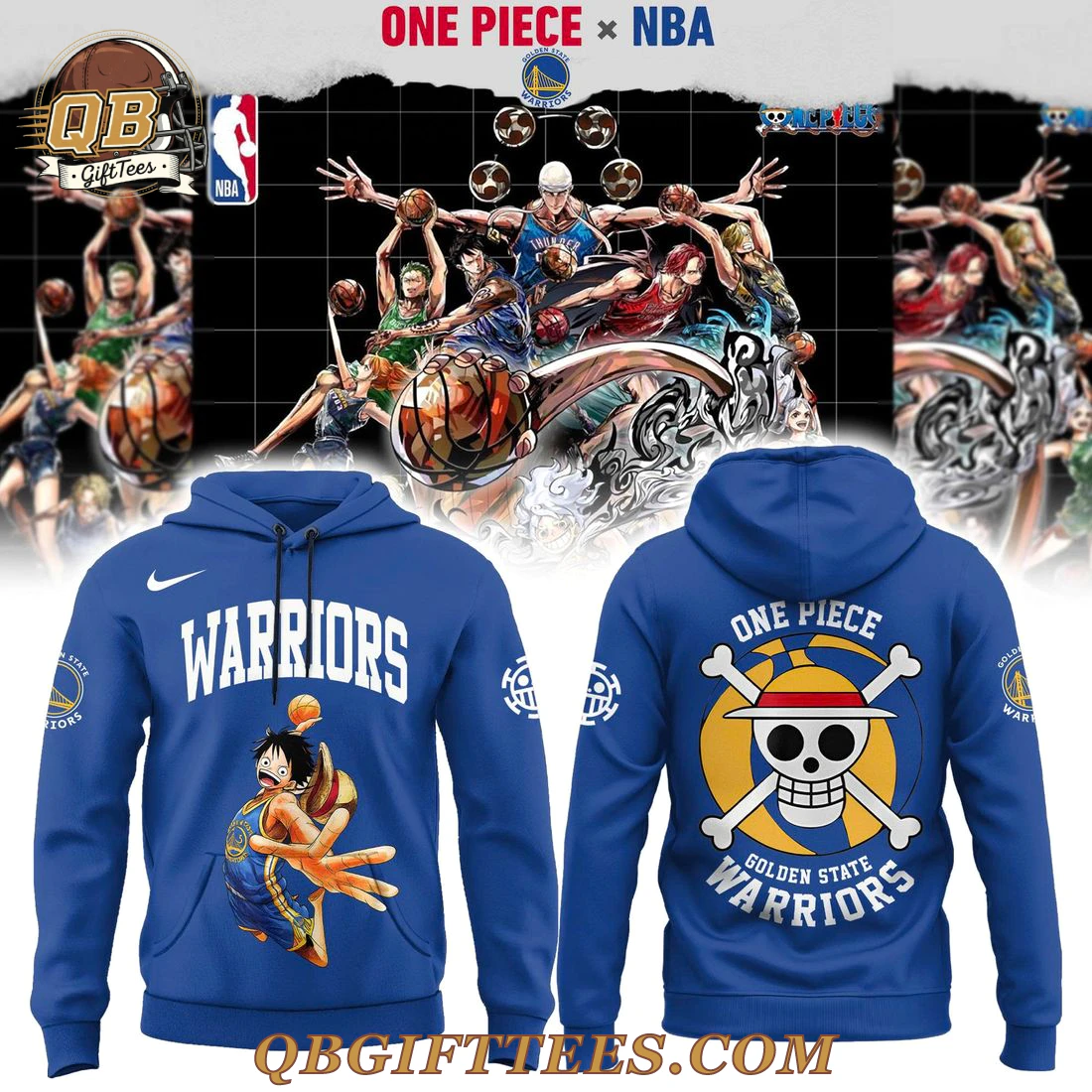 Golden State Warriors x D.luffy Special Edition Hoodie Golden State Warriors x D.luffy Special Edition Hoodie