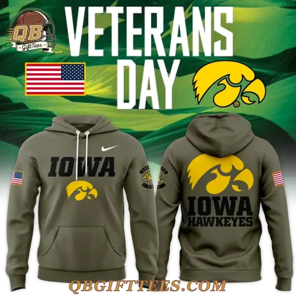 Iowa Hawkeyes Salute to Service Hoodie