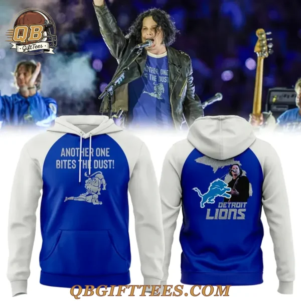 Jack White X Detroit Lions ANOTHER ONE BITES THE DUST Limited Edition Hoodie