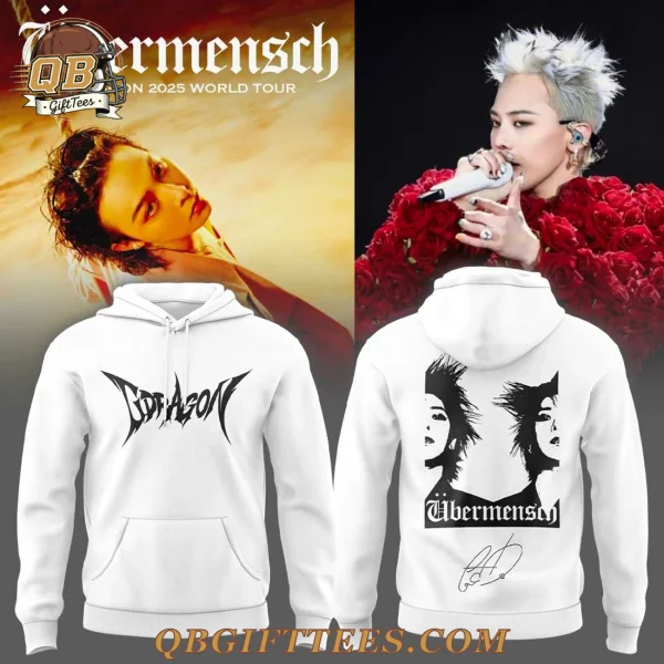 King of K-pop G-Dragon Ubermensch Tour 2025 Hoodie