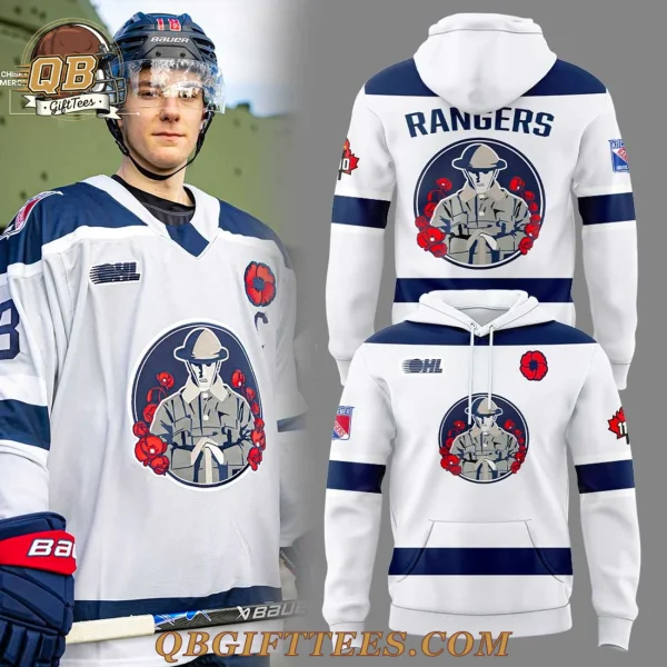 Kitchener Rangers The 2025–26 Remembrance Day Hoodie