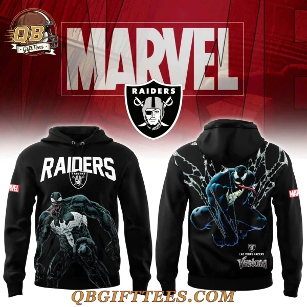 Las Vegas Raiders Venom Marvel Special Edition Hoodie
