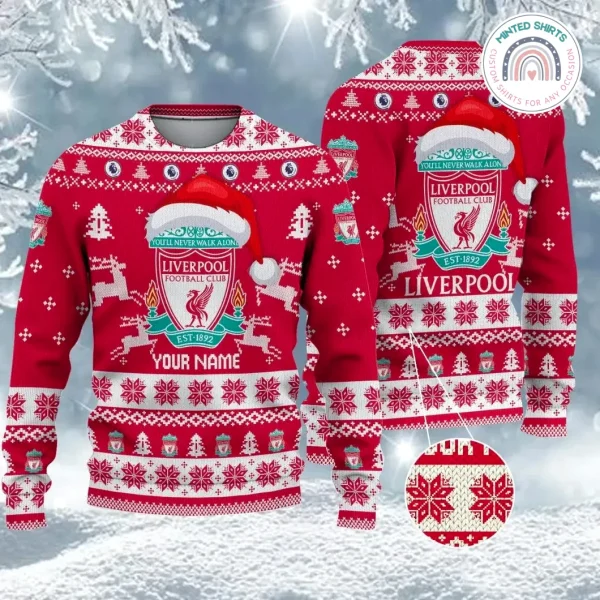 Liverpool Football Club Limited  Edition Ugly Sweater
