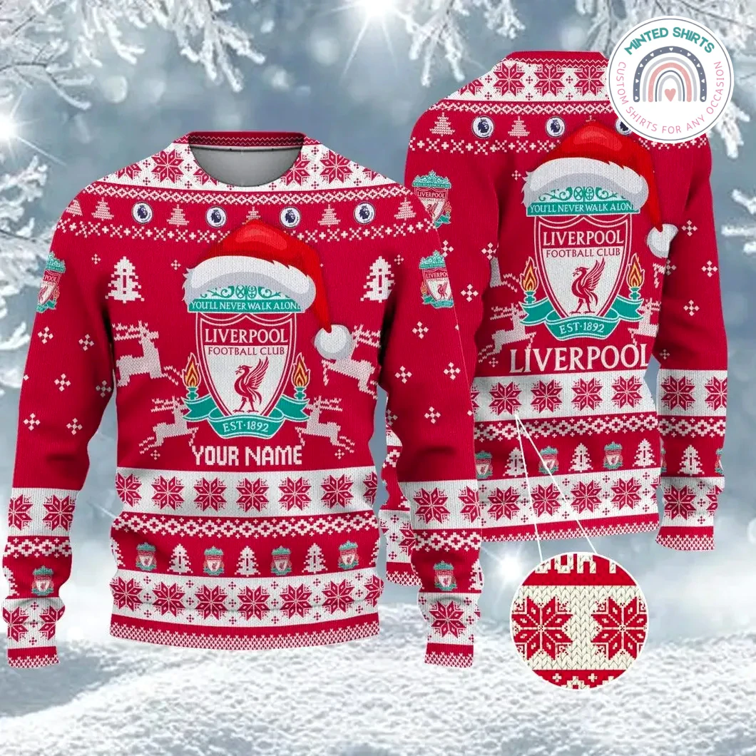 Liverpool Football Club Limited Edition Ugly Sweater Liverpool Football Club Limited Edition Ugly Sweater