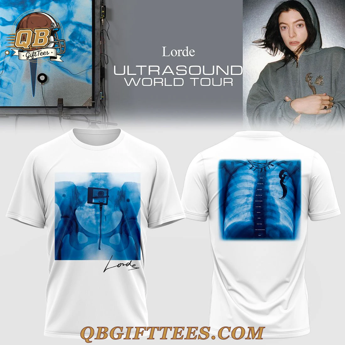 Lordes Ultrasound Tour Limited Edition Shirt Lordes Ultrasound Tour Limited Edition Shirt