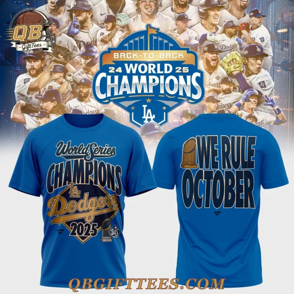 Los Angeles Dodgers 2025 World Series Celebrate the Victory in Style T-Shirt