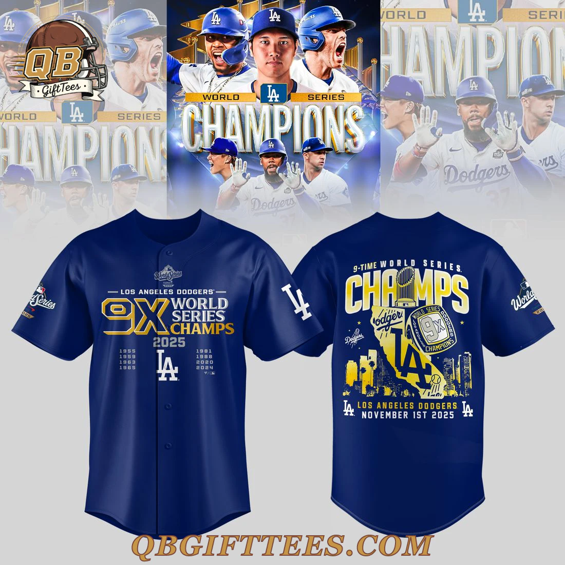 Los Angeles Dodgers 2025 World Series Champions Baseball Jersey Los Angeles Dodgers 2025 World Series Champions Baseball Jersey