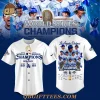 Los Angeles Dodgers Back to Back 2025 World Series Champions Special Edition Blue Jersey Los Angeles Dodgers Back to Back 2025 World Series Champions Special Edition Blue Jersey