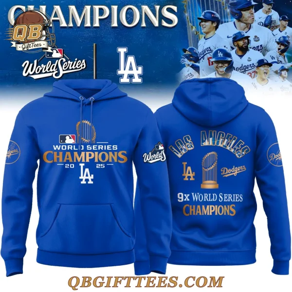 Los Angeles Dodgers 2025 World Series Champions Limited Edition Hoodie