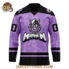 macon mayhem cancer night 2025 limited edition hockey jersey 2.webp