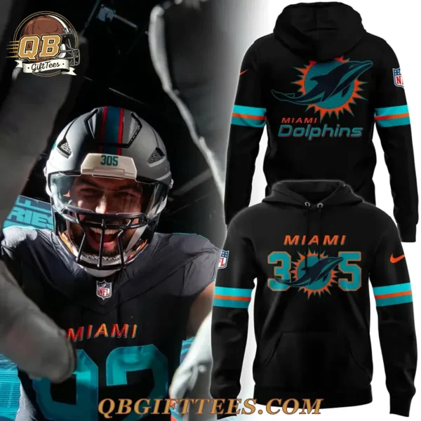 Miami Dolphins 305 Nike Rivalries Limited Edition Hoodie