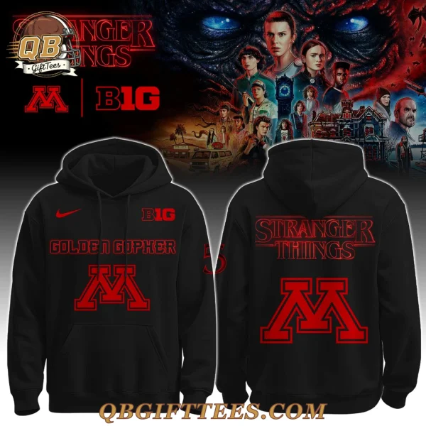 Minnesota Golden Gophers x Stranger Things Special Edition Hoodie
