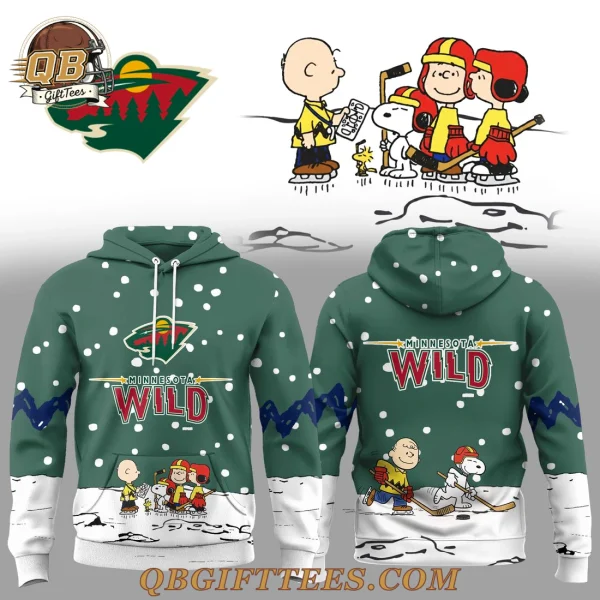 Minnesota Wild x Snoopy Special Edition Hoodie