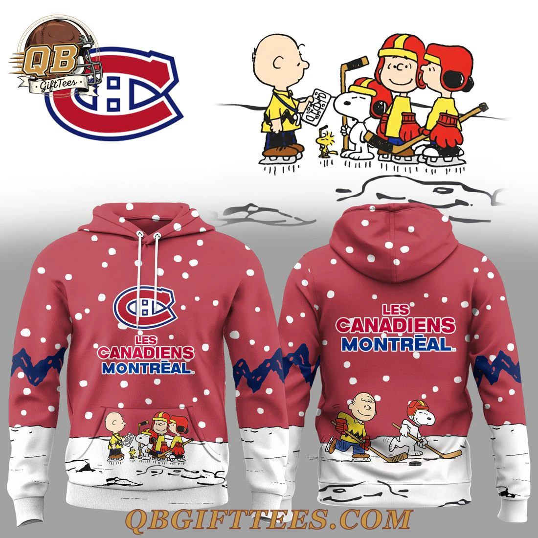 Montreal Canadiens x Snoopy Special Edition Hoodie Montreal Canadiens x Snoopy Special Edition Hoodie