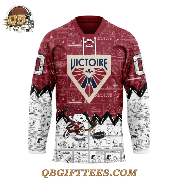 Montreal Victoire x  Peanuts Lace Hockey Jersey