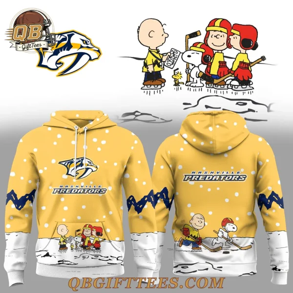 Nashville Predators x Snoopy Special Edition Hoodie
