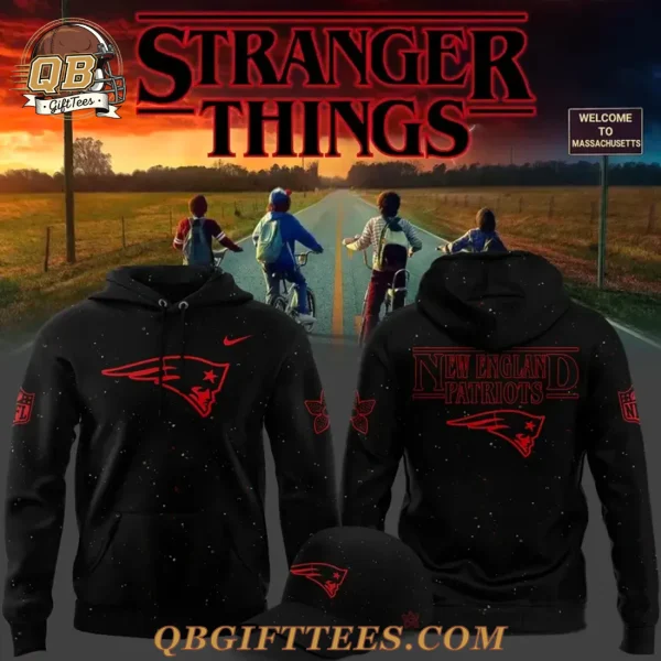New England Patriots x Stranger Things 5 Limited Edition Hoodie